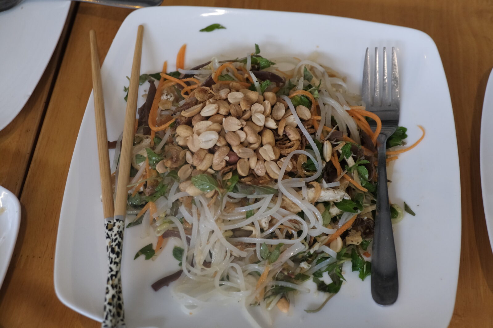 Phở trộn, dry noodle dish